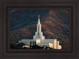 Bountiful Temple Autumn Sunset