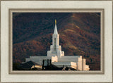 Bountiful Temple Autumn Sunset