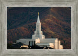 Bountiful Temple Autumn Sunset