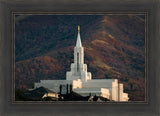 Bountiful Temple Autumn Sunset