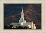 Bountiful Temple Autumn Sunset