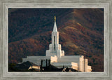 Bountiful Temple Autumn Sunset