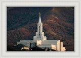 Bountiful Temple Autumn Sunset