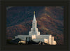 Bountiful Temple Autumn Sunset