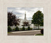 Columbus Temple Cloudy Skies