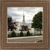 Columbus Temple Cloudy Skies