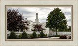 Columbus Temple Cloudy Skies