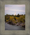 Idaho Falls Temple Colorful Snake River