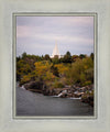 Idaho Falls Temple Colorful Snake River