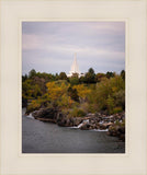 Idaho Falls Temple Colorful Snake River