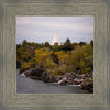 Idaho Falls Temple Colorful Snake River