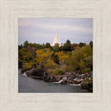 Idaho Falls Temple Colorful Snake River