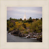 Idaho Falls Temple Colorful Snake River