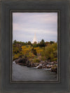 Idaho Falls Temple Colorful Snake River