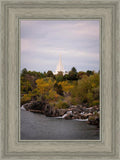 Idaho Falls Temple Colorful Snake River