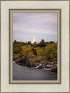 Idaho Falls Temple Colorful Snake River