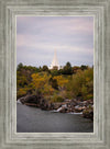 Idaho Falls Temple Colorful Snake River