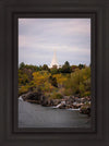 Idaho Falls Temple Colorful Snake River