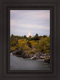 Idaho Falls Temple Colorful Snake River