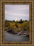 Idaho Falls Temple Colorful Snake River