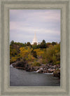 Idaho Falls Temple Colorful Snake River