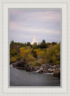 Idaho Falls Temple Colorful Snake River