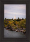 Idaho Falls Temple Colorful Snake River