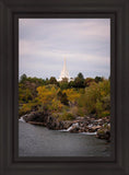 Idaho Falls Temple Colorful Snake River