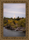 Idaho Falls Temple Colorful Snake River