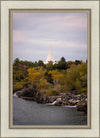 Idaho Falls Temple Colorful Snake River