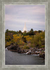 Idaho Falls Temple Colorful Snake River