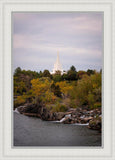 Idaho Falls Temple Colorful Snake River