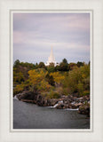 Idaho Falls Temple Colorful Snake River