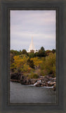 Idaho Falls Temple Colorful Snake River