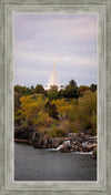 Idaho Falls Temple Colorful Snake River