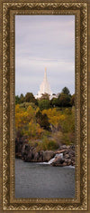 Idaho Falls Temple Colorful Snake River