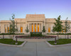 Indianapolis Temple Sunset