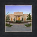 Indianapolis Temple Sunset