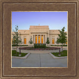 Indianapolis Temple Sunset