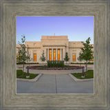 Indianapolis Temple Sunset