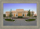 Indianapolis Temple Sunset