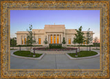 Indianapolis Temple Sunset