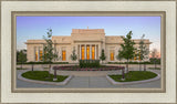 Indianapolis Temple Sunset