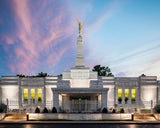 Louisville Temple Summer Evening