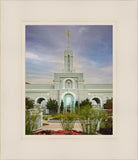 Mount Timpanogos Temple Morning Garden