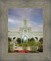 Mount Timpanogos Temple Morning Garden