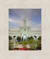 Mount Timpanogos Temple Morning Garden