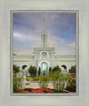 Mount Timpanogos Temple Morning Garden