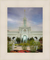 Mount Timpanogos Temple Morning Garden