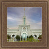 Mount Timpanogos Temple Morning Garden